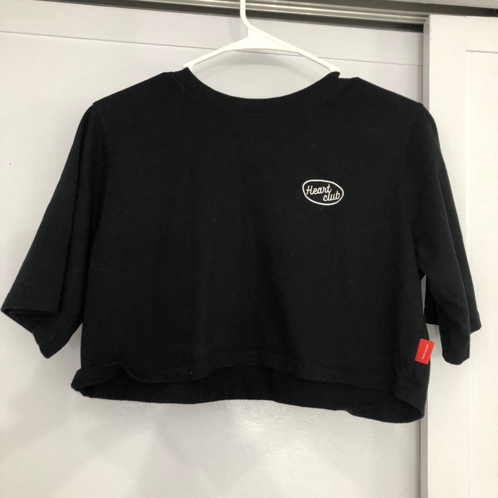 Heart club MXM Black top shorts